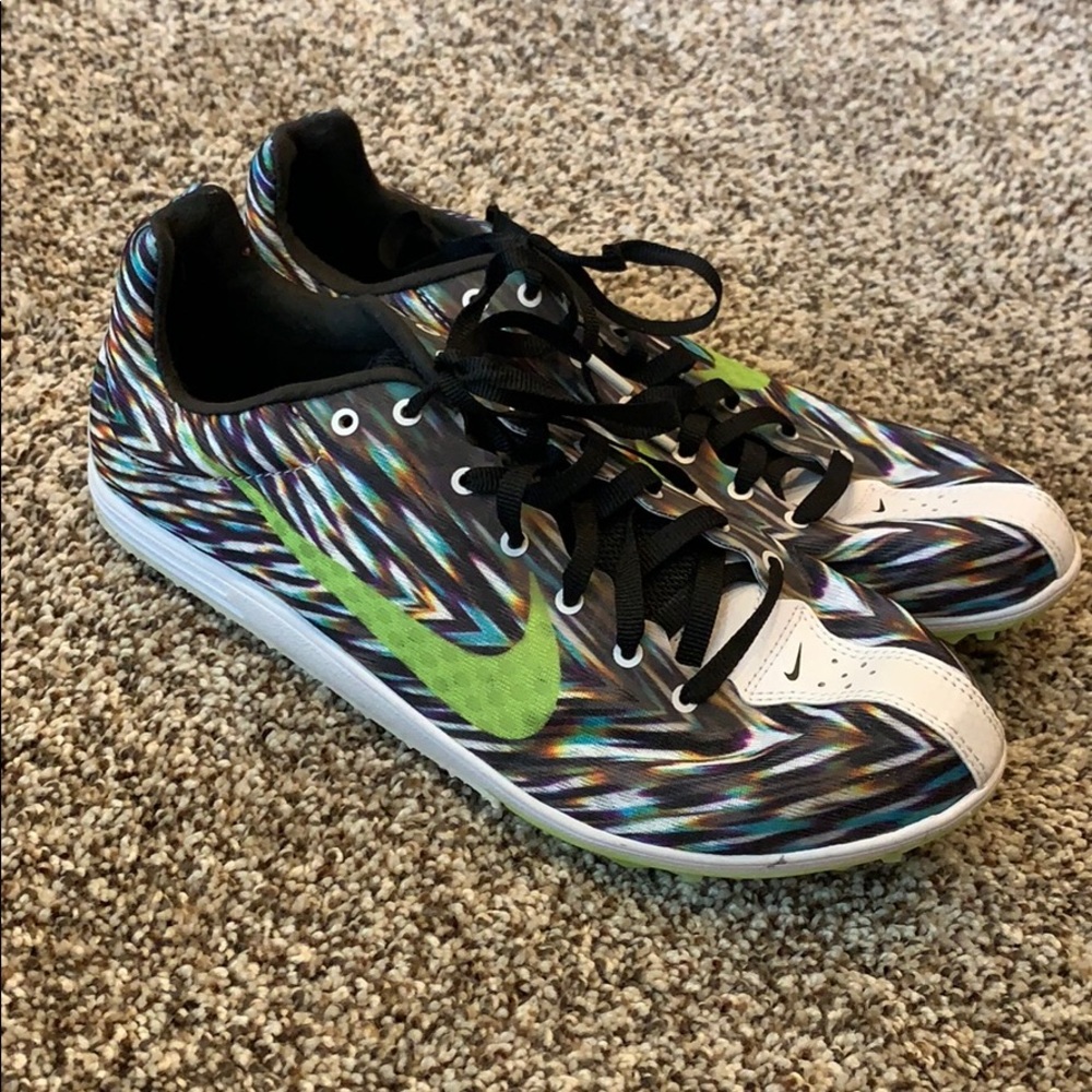Nike running track and field spikes Sz 8.5 lk new